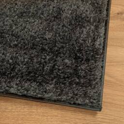 Berkfield Home Rug ISTAN High Pile Shiny Look Anthracite 100x200 cm in Charcoal - Size: Medium - thumbnail 4