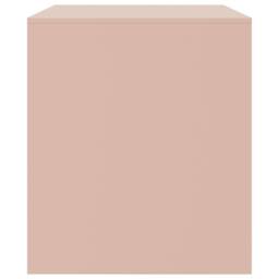 Berkfield Home TV Cabinet Pink 67x39x44 cm Steel - Size: 67 x 39 x 44 cm - thumbnail 8