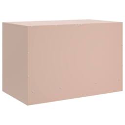Berkfield Home TV Cabinet Pink 67x39x44 cm Steel - Size: 67 x 39 x 44 cm - thumbnail 9