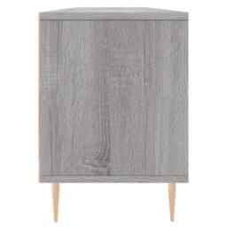 Berkfield Home TV Cabinet Grey Sonoma 150x30x44.5 cm Engineered Wood - thumbnail 7