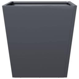 Berkfield Home Garden Planters Anthracite 2 pcs 40x40x40 cm Steel in Charcoal - Size: 40 x 40 x 40 cm - thumbnail 6