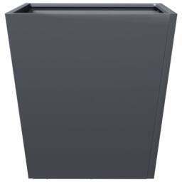 Berkfield Home Garden Planters Anthracite 2 pcs 40x40x40 cm Steel in Charcoal - Size: 40 x 40 x 40 cm - thumbnail 7