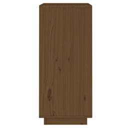 Berkfield Home Sideboard Honey Brown 38x35x80 cm Solid Wood Pine - Size: 38 x 35 x 80 cm - thumbnail 5