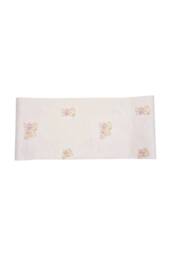Living and Home Non-Pasted Non-Woven Wallpaper with Cute Teddy Bear Design in Pale Pink