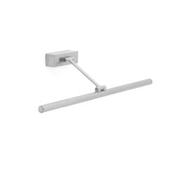 Netlighting Magritte LED Large Picture Wall Light Matt Nickel in Grey - thumbnail 1