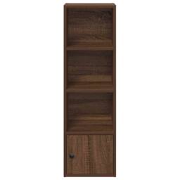 Berkfield Home Durable Bookcase Brown Oak 31x24x102 cm Engineered Wood - Size: 31 x 24 x 102 cm - thumbnail 5