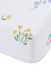 Catherine Lansfield 'Bunny Tails Ditsy Flowers' Fitted Sheet in White - Size: Single - thumbnail 3