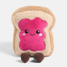 OHS Sweetie Pie Filled Novelty Scatter Cushion Fleece Toy Pillow Gift in Bright Pink - thumbnail 3