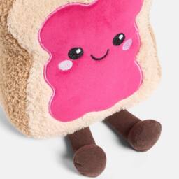 OHS Sweetie Pie Filled Novelty Scatter Cushion Fleece Toy Pillow Gift in Bright Pink - thumbnail 5