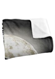 JQ Licensing Royce Mcclure Dolphin Moon Silhouette Silky Touch Super Soft Throw Blanket 152 X 127 cm in White - thumbnail 3