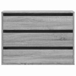 Berkfield Home Corner Chest of Drawers Grey Sonoma 80x41x58 cm Engineered Wood - Size: 80 x 41 x 58 cm - thumbnail 4