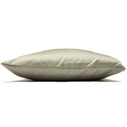 Paoletti Palermo Sateen Cushion in Light Grey - Size: 45 cm x 45 cm - thumbnail 2