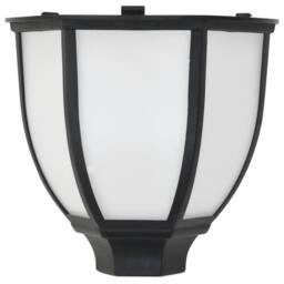 Berkfield Home Outdoor Solar Lamps 3 pcs LED Black - thumbnail 7