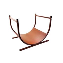 Nicoman U-Shaped Firewood Log Rack - Wood Storage Holder for Fireplace in Bronze - thumbnail 6