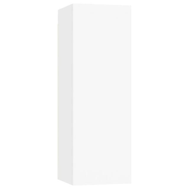 Berkfield Home TV Cabinet White 30.5x30x90 cm Engineered Wood - image 1
