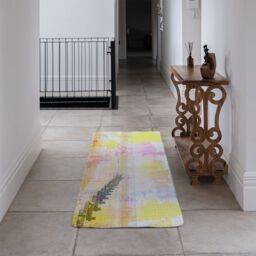 Benjamin Tate Design Colourful Beach Runner Rug in Natural - Size: 67 cm x 230 cm - thumbnail 3