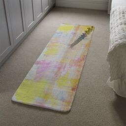 Benjamin Tate Design Colourful Beach Runner Rug in Natural - Size: 67 cm x 230 cm - thumbnail 4