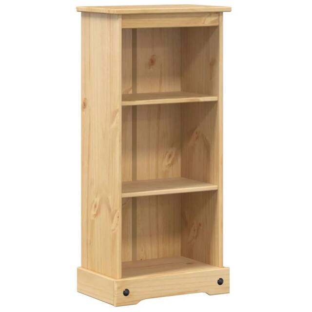 Berkfield Home Bookcase Corona 46x29x100 cm Solid Wood Pine in Tan - Size: 46 x 29 x 100 cm - image 1