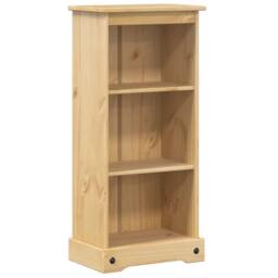 Berkfield Home Bookcase Corona 46x29x100 cm Solid Wood Pine in Tan - Size: 46 x 29 x 100 cm - thumbnail 1