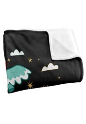 Harry Potter Magical Creatures Officially Licensed Silky Touch Super Soft Throw Blanket 152x127 cm in White - thumbnail 3