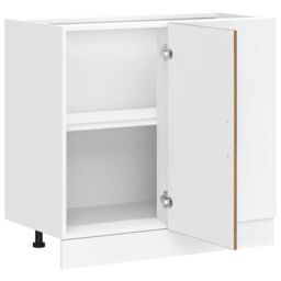 Berkfield Home Sink Base Cabinet Old Wood Engineered Wood in Brown - thumbnail 6