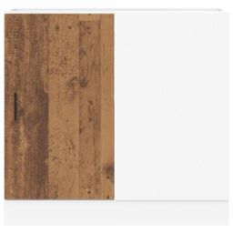 Berkfield Home Sink Base Cabinet Old Wood Engineered Wood in Brown - thumbnail 5
