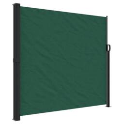 Berkfield Home Retractable Side Awning Dark Green 180x600 cm - thumbnail 3