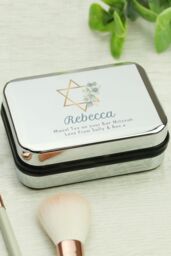 Personalised Memento Company Women's Personalised Bat Mitzvah Necklace Gift Box in Metallic Silver - thumbnail 4