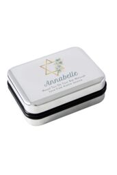 Personalised Memento Company Women's Personalised Bat Mitzvah Necklace Gift Box in Metallic Silver - thumbnail 1