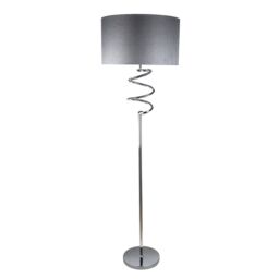 Pagazzi Kasi 158Cm Floor Lamp Polished Chrome in Silver - thumbnail 2