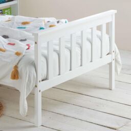 Birlea Single Bed Frame & Mattress White Wood Sleepsoul Cambridge 3FT - thumbnail 4
