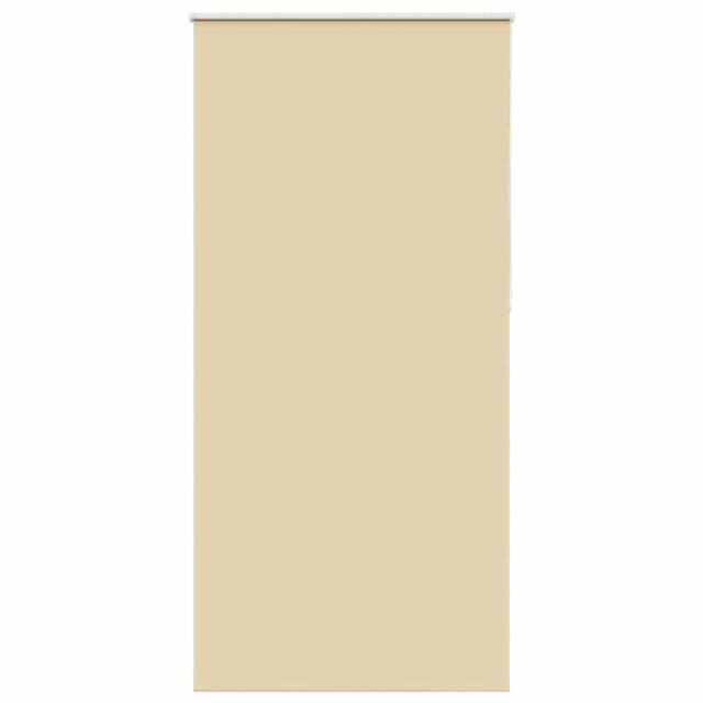 Berkfield Home Roller Blind Blackout Beige 105x230 cm Fabric Width 100.7 cm Polyester - image 1