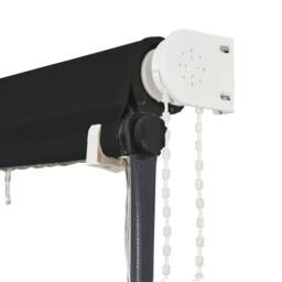 Berkfield Home Retractable Awning with LED 300x150 cm Anthracite in Black - thumbnail 7