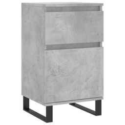 Berkfield Home Sideboard Concrete Grey 40x35x70 cm Engineered Wood - Size: 40 x 35 x 70 cm - thumbnail 2