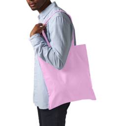 Westford Mill Promo Bag For Life - 10 Litres Pack of 2 in Light Pink - thumbnail 2