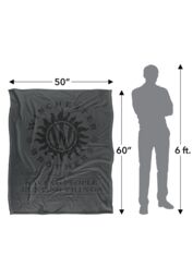 Warner Brothers Supernatural Winchester Silky Touch Super Soft Throw Blanket in White - thumbnail 5