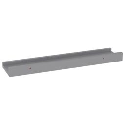Berkfield Home Wall Shelves 4 pcs Grey 40x9x3 cm - Size: 40 x 9 x 3 cm - thumbnail 6
