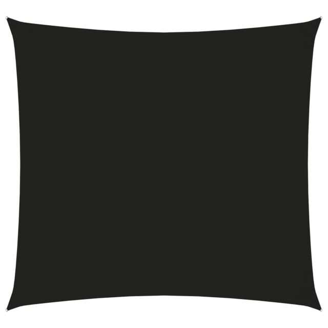 Berkfield Home Sunshade Sail Oxford Fabric Square 2.5x2.5 m Black - image 1