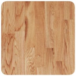 Berkfield Home Square Table Top Light Brown 40x40x4cm Treated Solid Wood Oak - Size: 40 x 40 x 4 cm - thumbnail 2