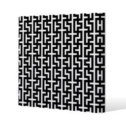 Benjamin Tate Design Maze (Canvas Print) / 101 x 101 x 4cm in Natural - Size: 101 x 101 x 4 cm - thumbnail 1