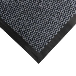 JVL Heavy Duty Barrier Door Mat, 80x140cm, Blue/Black in Navy - Size: 80 cm x 140 cm - thumbnail 2