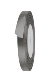 Neel Blue Double Sided Satin Polyester Ribbon Roll, 15mm x 10 Metres in Metallic Silver - thumbnail 2