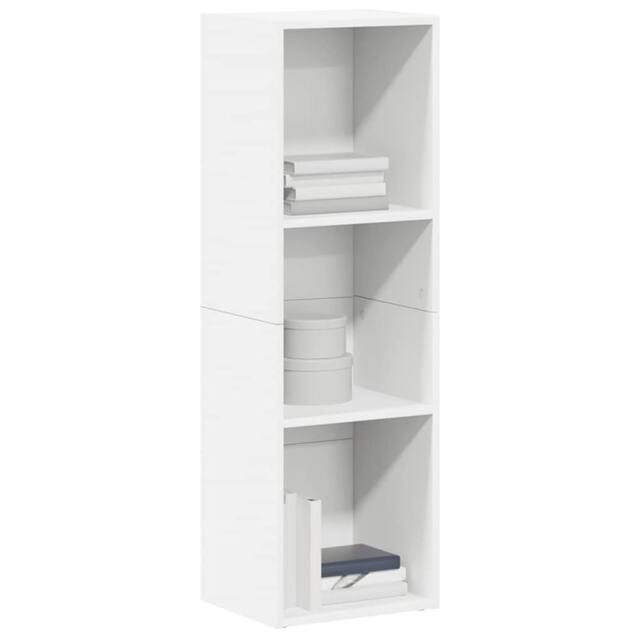 Berkfield Home Classic Book Cabinet/TV Cabinet White 36x30x114 cm Engineered Wood - Size: 36 x 30 x 114 cm - image 1