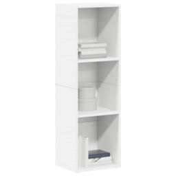 Berkfield Home Classic Book Cabinet/TV Cabinet White 36x30x114 cm Engineered Wood - Size: 36 x 30 x 114 cm - thumbnail 1