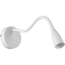 Loops Stylish Modern White LED Table Lamp for Indoor Home Décor - thumbnail 1