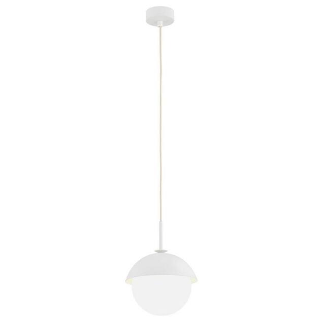 Netlighting Cappello Globe Pendant Ceiling Light Opal Matt Cream White in Beige - image 1