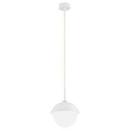 Netlighting Cappello Globe Pendant Ceiling Light Opal Matt Cream White in Beige - thumbnail 1