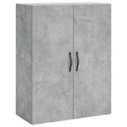 Berkfield Home Highboard Concrete Grey 69.5x34x180 cm Engineered Wood - thumbnail 5