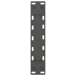 Berkfield Home Coffee Table Legs Anthracite 2 pcs 30x(30-31) cm Steel in Black - thumbnail 7