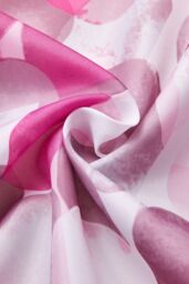 Neel Blue Pink Petals Polyester Shower Curtain, Water-Resistant Bathroom Curtains With 12 Hooks - 180x200cm - Size: 180 cm width x 180 cm drop - thumbnail 4